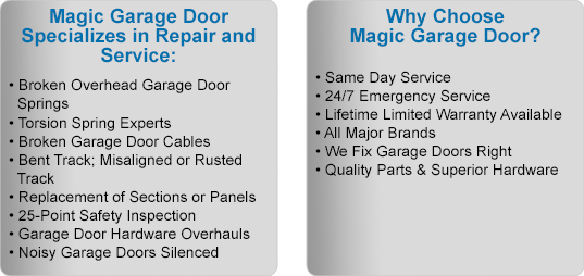 Magic TX Garage Door Benefits Magic TX Garage Door Benefits